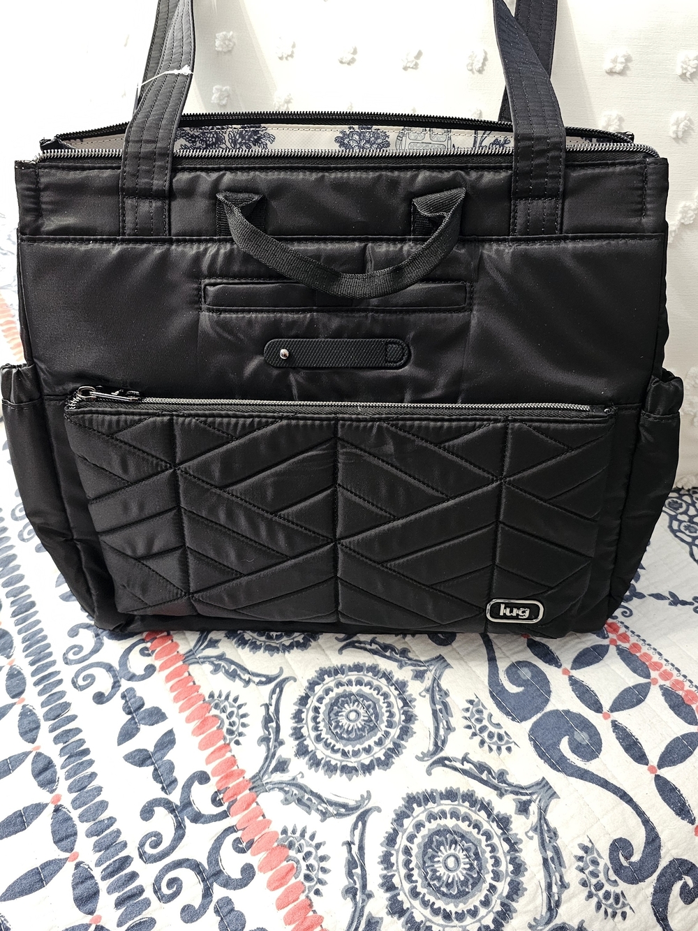 lug Soprano Black Tote Bag